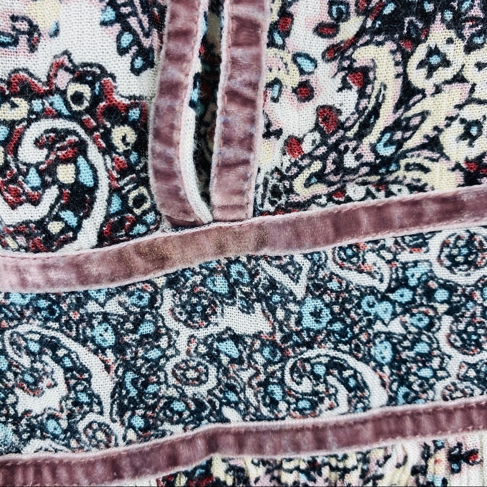 American Eagle Boho Peasant Blouse Sz S.   #A9 - Picture 4 of 11